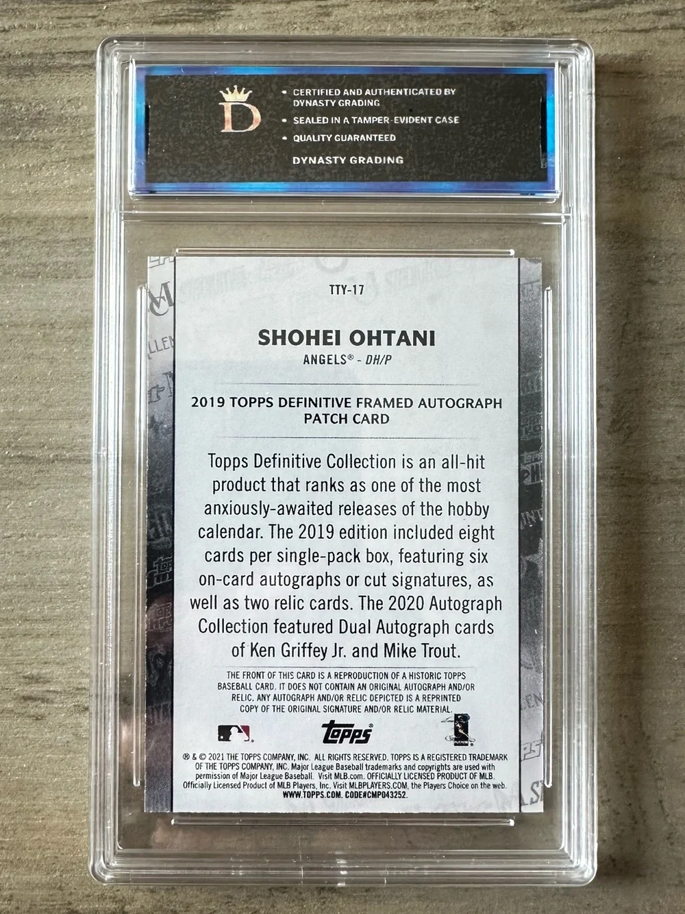 Topps shohei ohtani